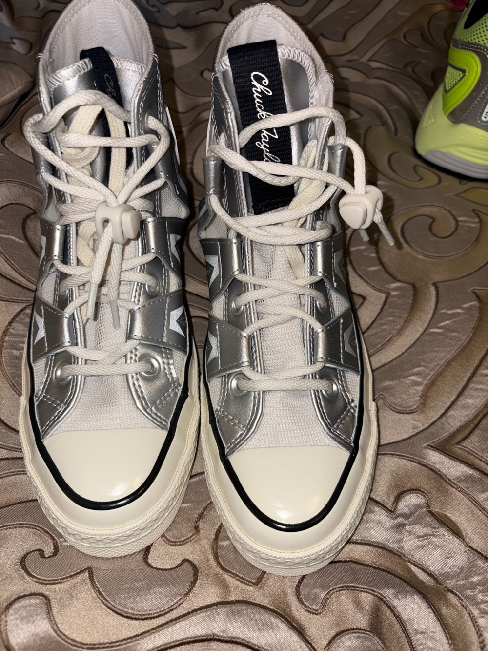 Converse - Chuck 70 Hi 'Dull Silver' High-top Sneakers NWOB